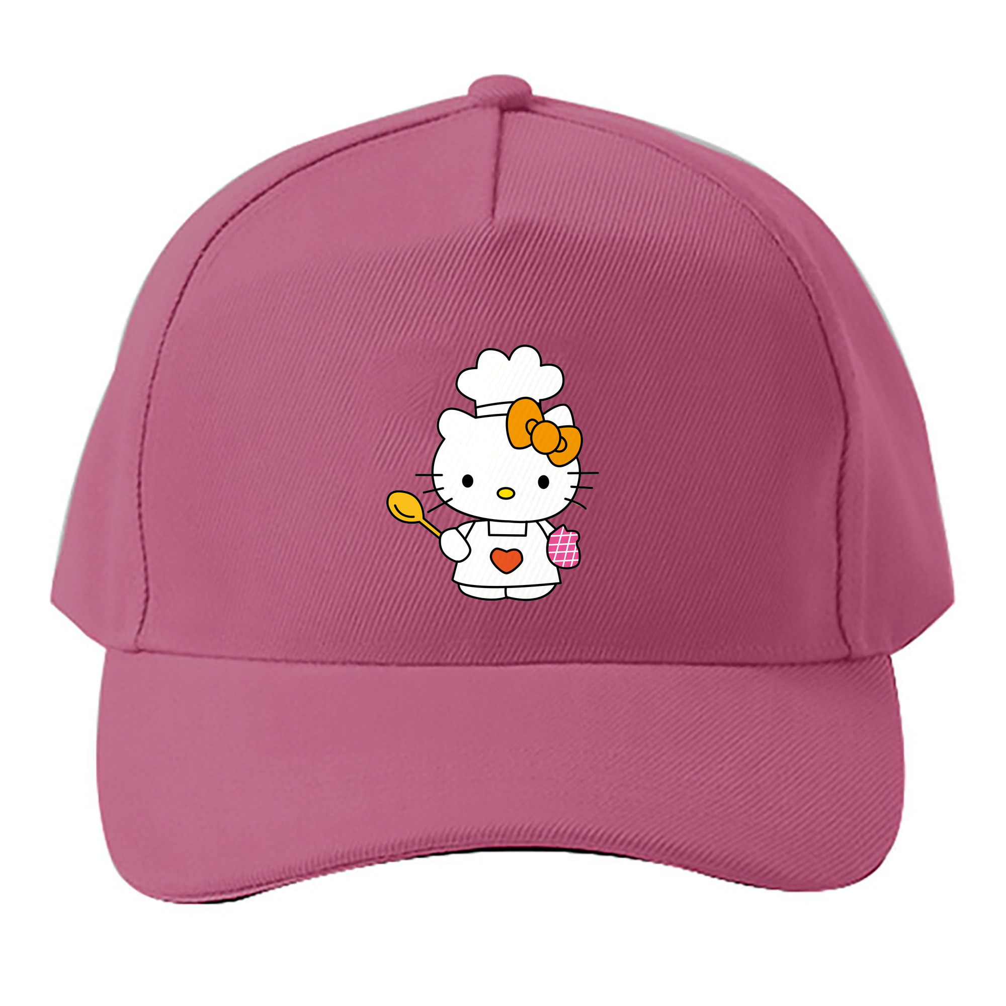 （画像用） Hello Kitty ハローキティ ベースボールキャップ 綿100％ 男女兼用 帽子 スポーツ